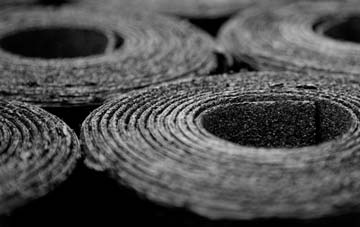 Davidsons Mains bitumen roof disadvantages