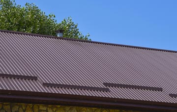 typical Davidsons Mains corrugated roof uses