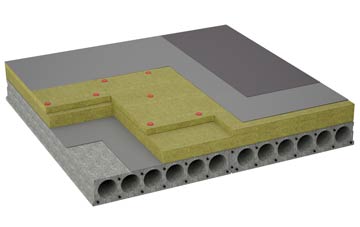 considerations of Davidsons Mains flat roofing insulation